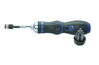 SP Tools Ratchet Driver Rotatable Â¼"Â Bit & Socket Set & 2-In-1 9 Piece SP39630