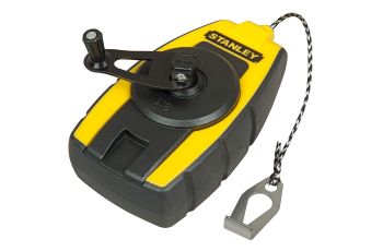Stanley Chalk Line Reel 9.1m/30ft Compact Size Slide-Open Door STHT47147L