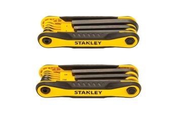 Stanley Folding Metric & SAE Hex Keys 2 Pack STHT71839
