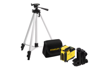 Stanley 360° Green Cross Line Laser Level W/ Tripod & Pouch STHT77641-1