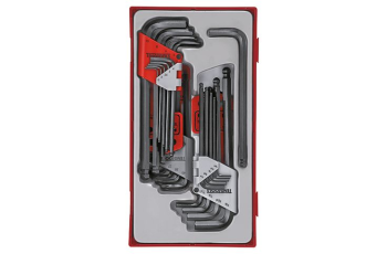 Teng 28PC mm/AF Hex & Tx Ball-End Key Set TE-TTHT28