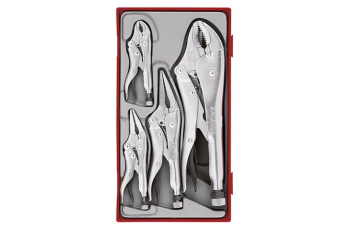 Teng 5PC Power Grip Plier Set TE-TTVG05
