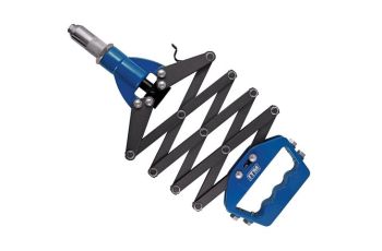 ITM Riveter, Lazy Tong 3 Jaw, 3.2 To 6.4MM Nozzles TM620-012