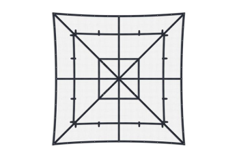 ITM 3.4x2.8M Heavy Duty Safety Cargo Net TM9422-28034