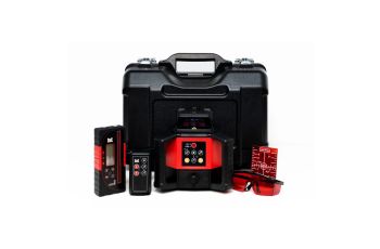 TUF RHVP 208R Red Beam Rotation Laser Level with mm Receiver TUF-208R