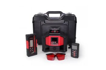 TUF 209DGR Dual Grade Rotating Laser Level with mm Receiver TUF-209DGR