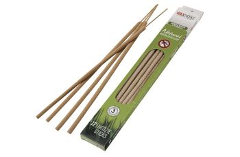 Waxworks Mosquito Incense Sticks 12 Pack with Citronella/Sandalwood WW068