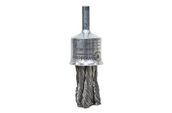 Weldclass Spindle Mount End Wire Brush Twist-Knot 20mm Steel (0.25mm) WC-05153