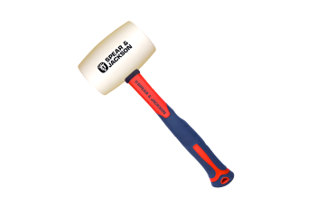 Spear & Jackson Mallet Rubber White Fg 24Oz SJ-WRM24FG