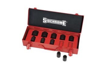 Sidchrome 1/2Dr Skt Set/Tray 10Pc XS410T