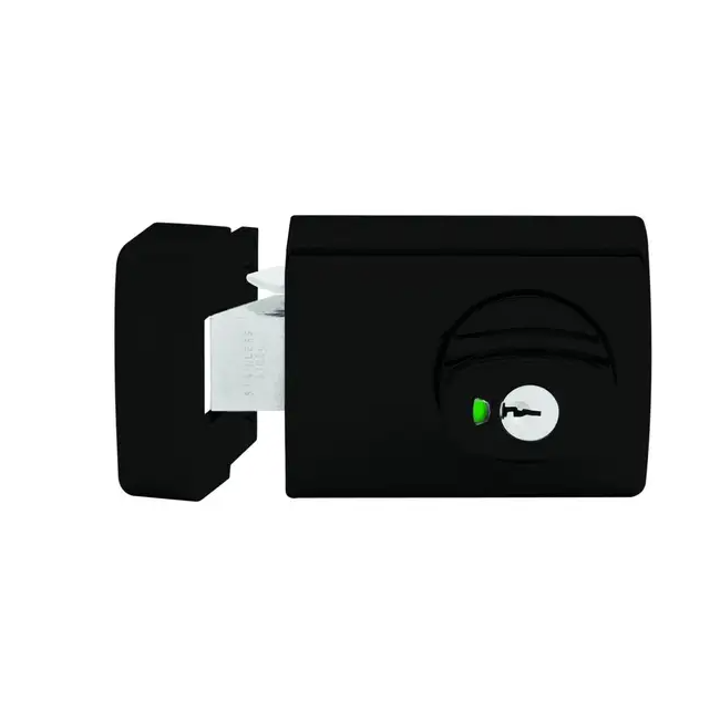 Lockwood Double Cylinder Deadlatch Knob Matte Black 001-1K1MBKDP