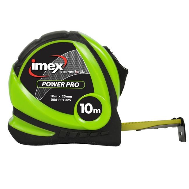 Imex 006-PP1025 PowerPro 10m Tape Measure 006-PP1025