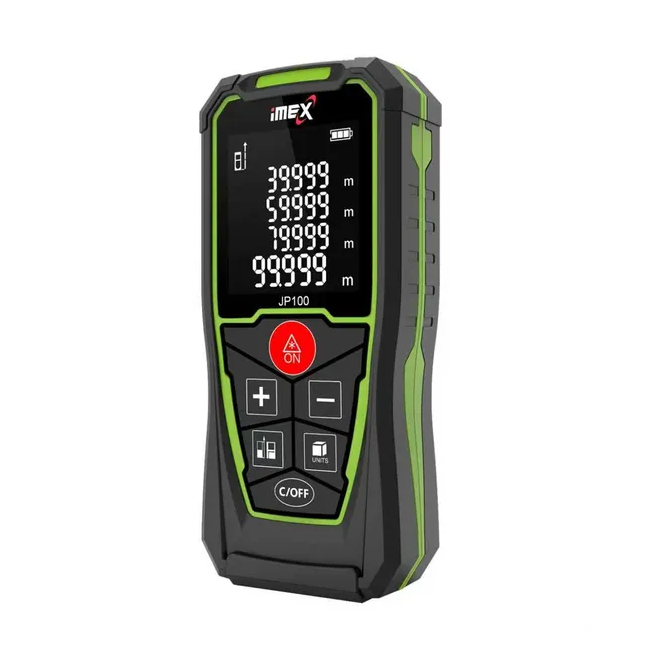 Imex 100m Red Beam Laser Distance Measurer 008-BE100