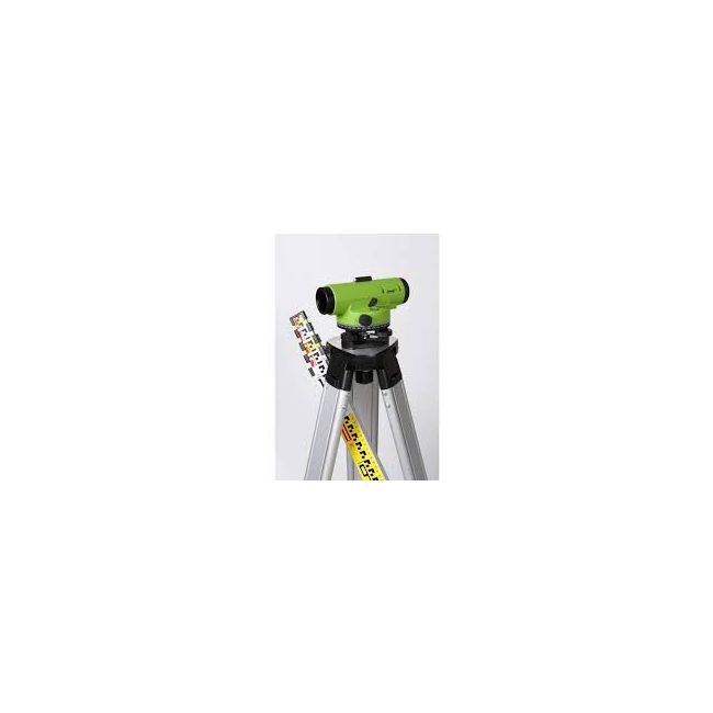 Imex Lar 28X Magnification Auto Level With Flat Top Tripod & 5M Staff 012-ILAR28S