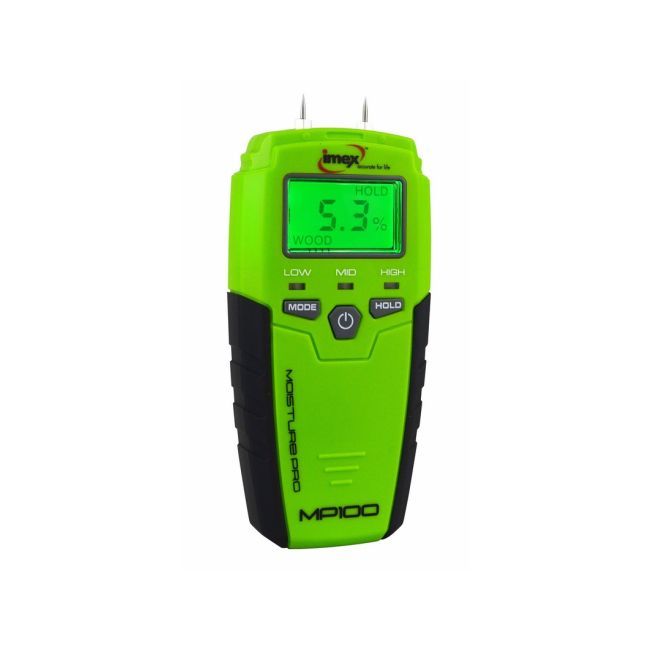 Imex Moisture Meter Measure moisture in timber and construction materials such as plaster 013-MP100