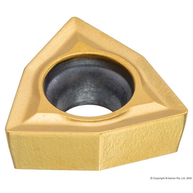 Harlingen TiN Micro-Grain Carbide Semi-Finishing 6 mm WCMT Inserts WCMT06T304