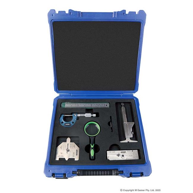 Accud 6-Piece Welding Gauge Set AC-280-000-56