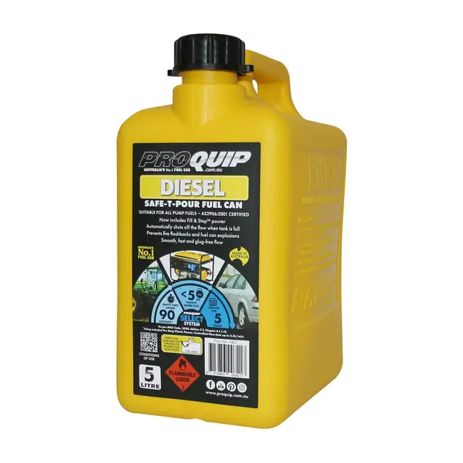 Pro Quip Fuel Can Diesel Safe-T-Pour 5L 0821