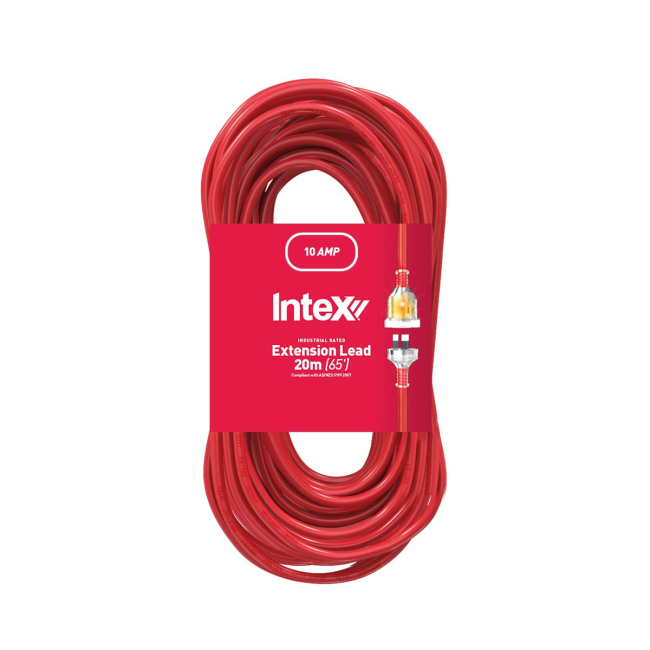 Intex 10A x 20m Industrial Extension Lead EL102T