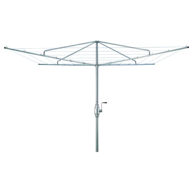 Hills Heritage Rotary Hoist 6 Line Galvanised 40m Line Space 4m Head 100859