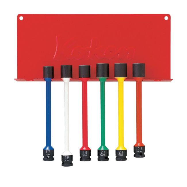 Koken Torsion Bar Set 1/2"Dr 6 Piece With Hanger KOKP14101/6H 