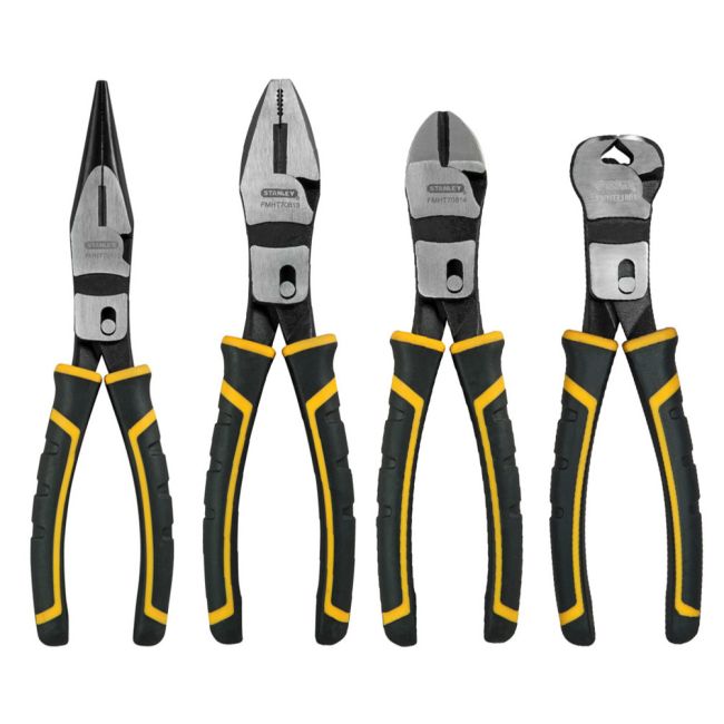 Stanley FMHT0-COMBO Pliers Set 4 Piece Compound Action Double Pivot FATMAX FMHT0-COMBO