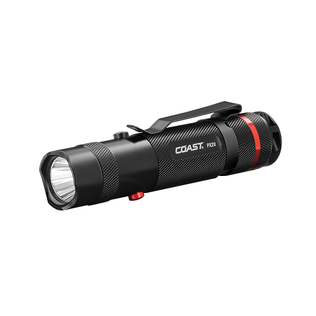 Coast LED Torch 53m Range 125 Lumens Flashlight Bulls-Eye Spot Beam PX20