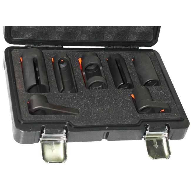 SP Tools 7Pc 3/8" Dr Oxygen Sensor Socket Set SP64065