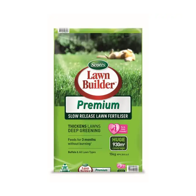 Scotts 15kg Lawn Builder Premium Fertiliser 108432