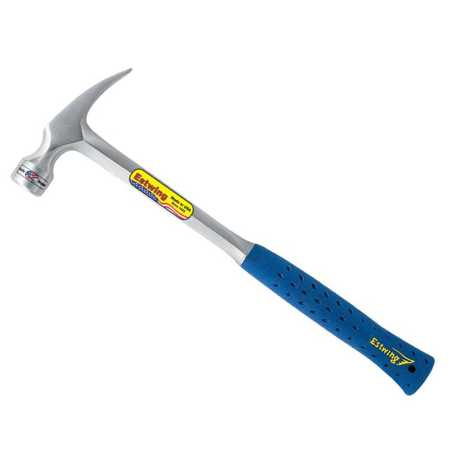 Estwing Framing Hammer 30oz With Nylon Vinyl Shock Reduction GripÂ® E3-30S