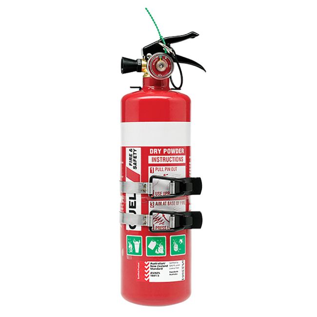 Quell Fire Extinguisher Auto/Marine 1kg 1A:10B:E 127416