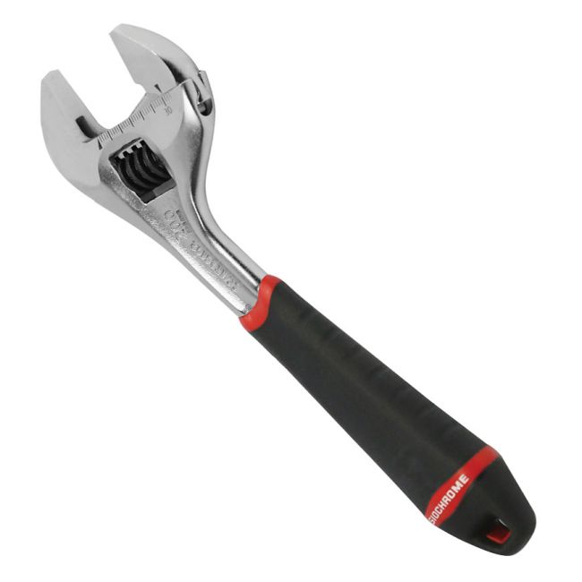 Sidchrome Quick Adjust Wrench Chrome Bi-Material Handle 200mm/8'' SCMT25192
