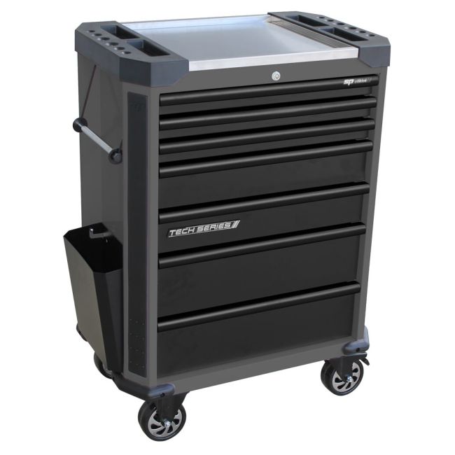 SP Tools Tool Box Roller Cabinet 7 Drawer 745W X 475D X 880H (Mm) SP42255D