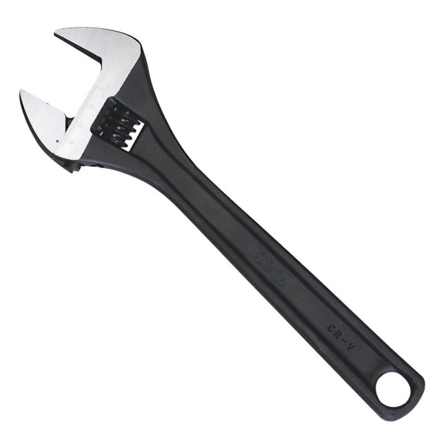 SP Tools Wrench Adjustable 100Mm Black Oxide Finish SP18053