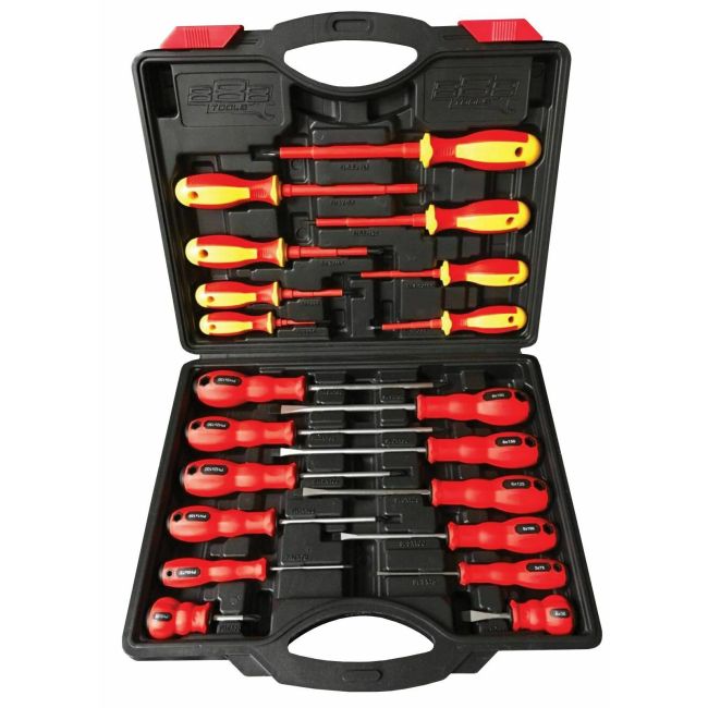888 Tools T834030 Screwdriver Set 20 Piece 1000v VDE Insulated T834030