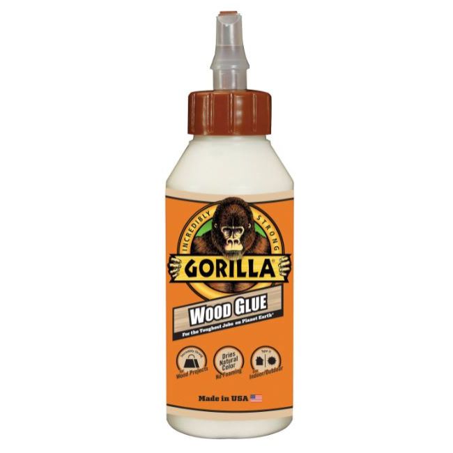 Gorilla Wood Glue Adhesive 236ml Dries Natural Colour 2216