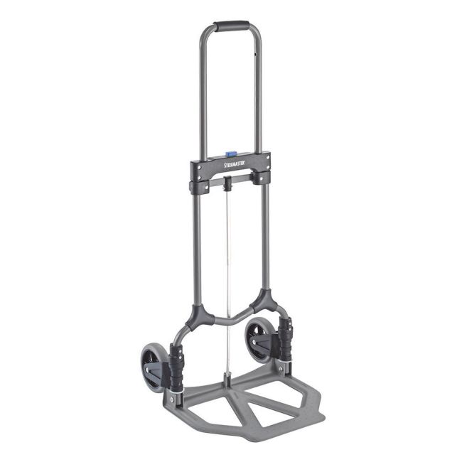 SteelMaster Hand Trolley Folding Steel Truck Holds 68kg 203381101
