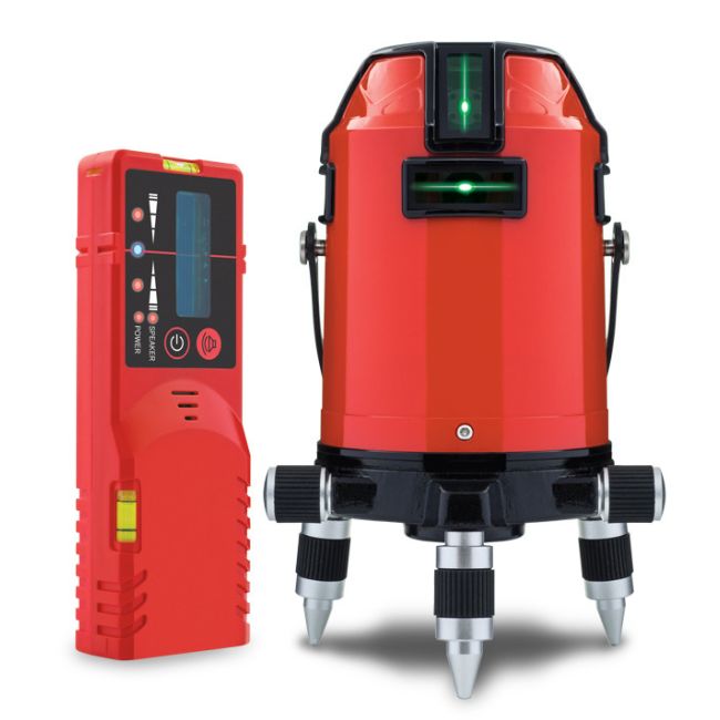 General Laser Level Multi-Line Ultra Bright GREEN BEAM Li-Ion Battery XL4G
