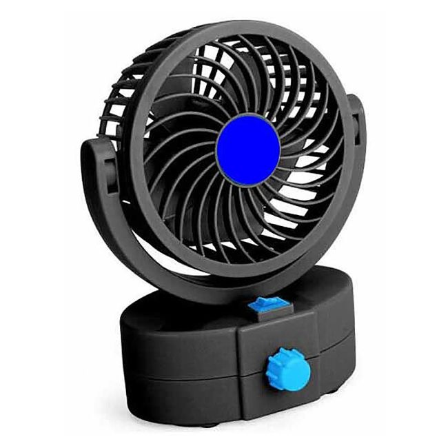 AutoKing AKCF12S Fan Oscillating 12v Twin Speed Powerful Compact AKCF12S