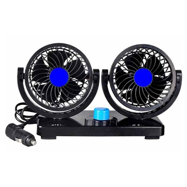AutoKing Twin Fan 12v Twin Speed Powerful Compact AKCF12T