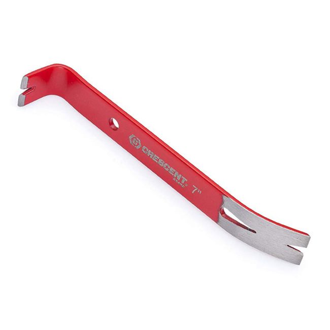 Crescent Flat Pry Bar with Nail Puller 7â€ Molding Removal FB7
