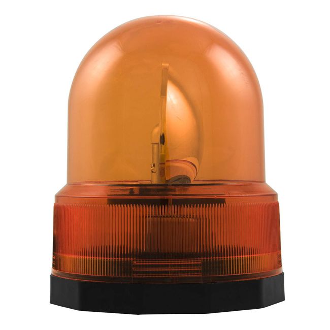 AutoKing Revolving Amber Lamp 12v 21w Magnetic Base Warning Light Coil Lead RL