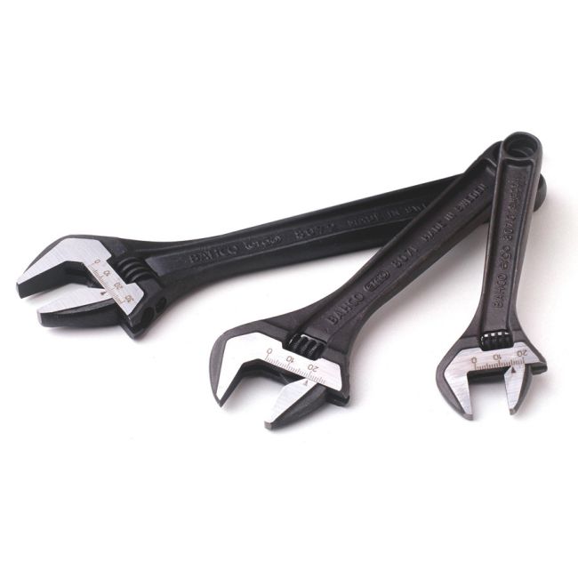 Bahco 3 Piece ERGO Central Nut Adjustable Wrench Set ADJUST 3-90