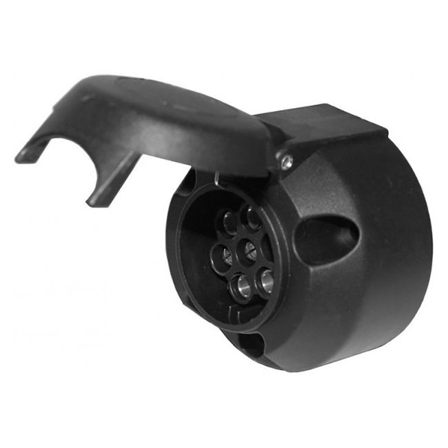 AutoKing TC2052BL Trailer Connector 7 Pin Plastic Female Socket TC2052BL