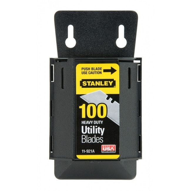 Stanley Knife Blades 100 Piece Suits Most Utility Knives USA 11-921A