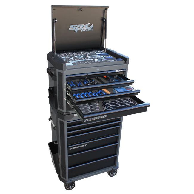 SP Tools 213Pc Metric Tech Series Tool Kit Diamond Black SP50039D