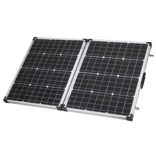 Powertech Folding Solar Panel and Charge Controller 12v 110W 5m Lead ZM9175