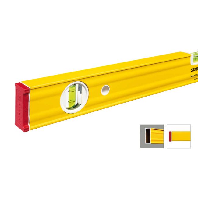 Stabila 200mm 2 Vial Box Frame Spirit Level 19565 