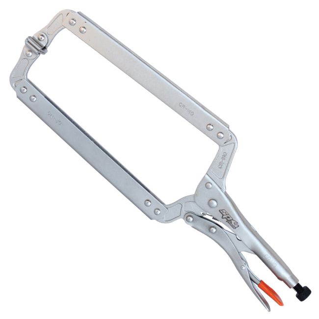 SP Tools C Clamp Locking Pliers 450Mm Swivel Pads SP32658