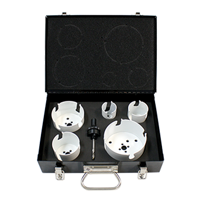 Plumtool Hole Saw Kit Tungsten Tip PTHS987